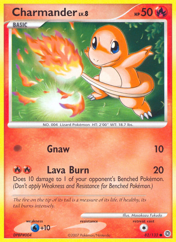 Charmander (82/132) [Diamond & Pearl: Secret Wonders] | Gear Gaming Bentonville