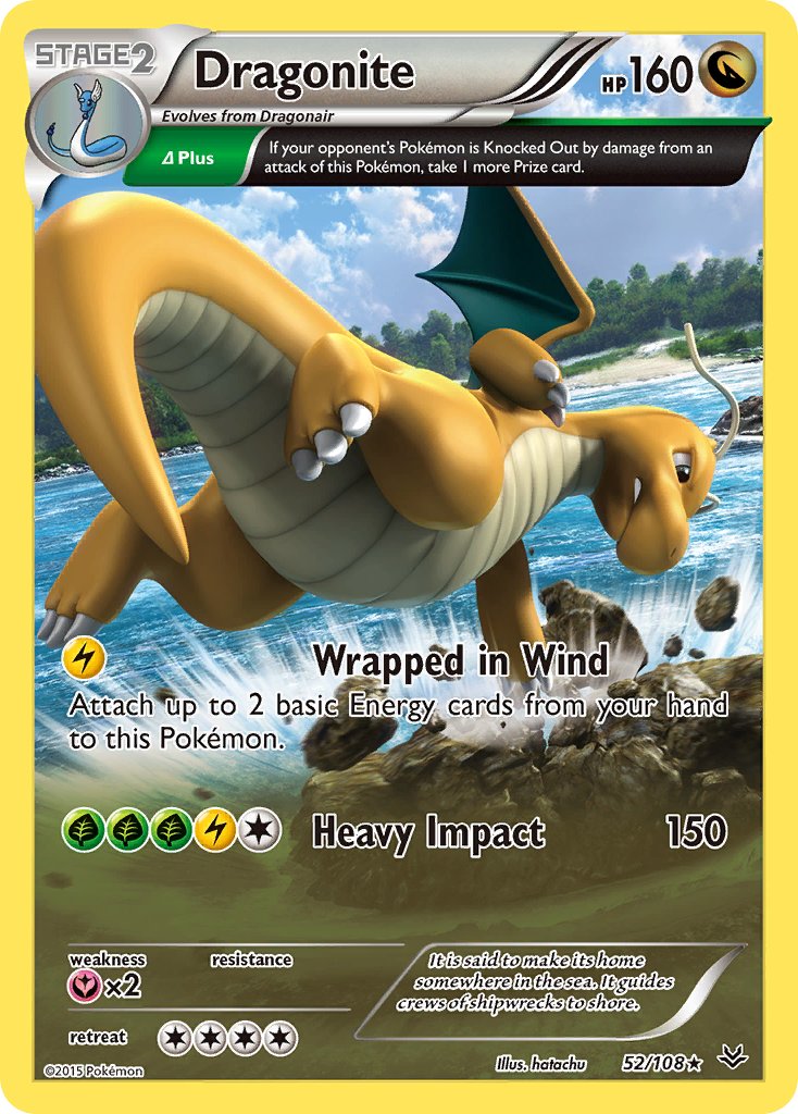 Dragonite (52/108) (Theme Deck Exclusive) [XY: Roaring Skies] | Gear Gaming Bentonville