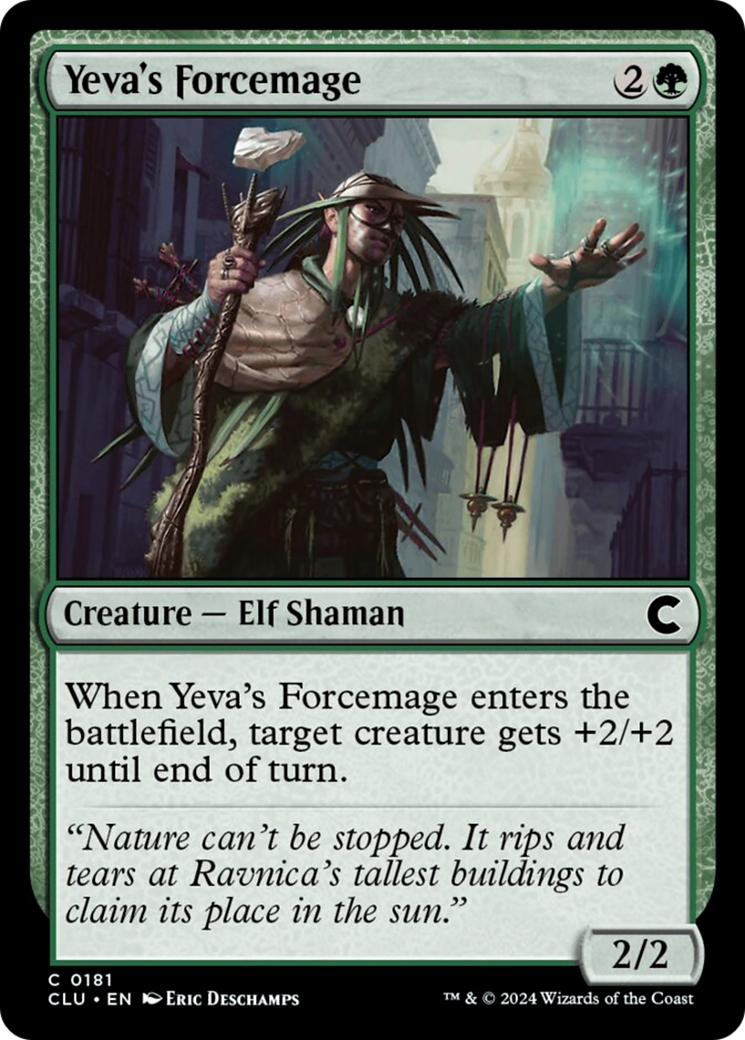 Yeva's Forcemage [Ravnica: Clue Edition] | Gear Gaming Bentonville