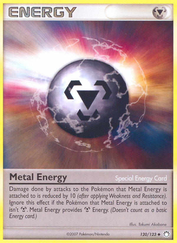 Metal Energy (120/123) [Diamond & Pearl: Mysterious Treasures] | Gear Gaming Bentonville