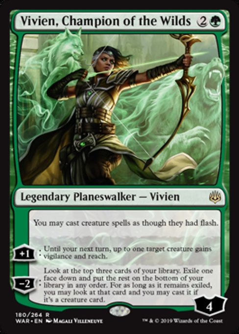 Vivien, Champion of the Wilds [War of the Spark] | Gear Gaming Bentonville