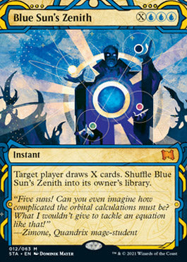 Blue Sun's Zenith (Etched Foil) [Strixhaven Mystical Archive] | Gear Gaming Bentonville