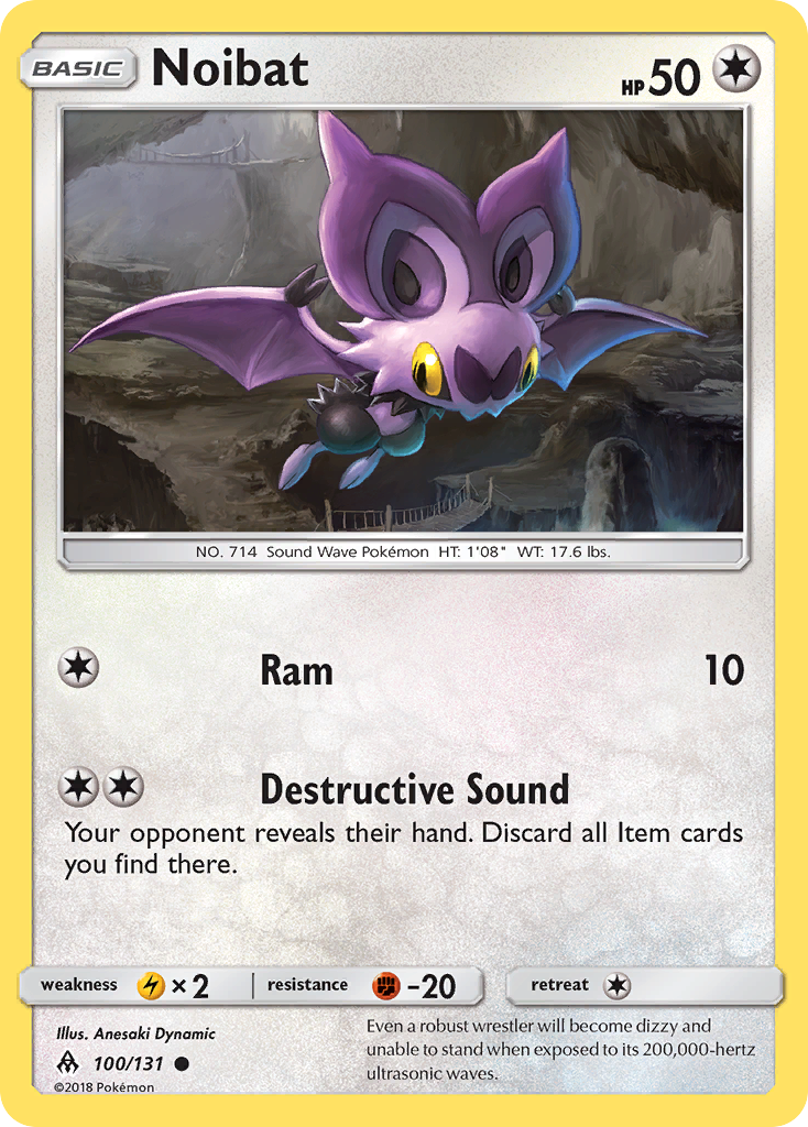 Noibat (100/131) [Sun & Moon: Forbidden Light] | Gear Gaming Bentonville