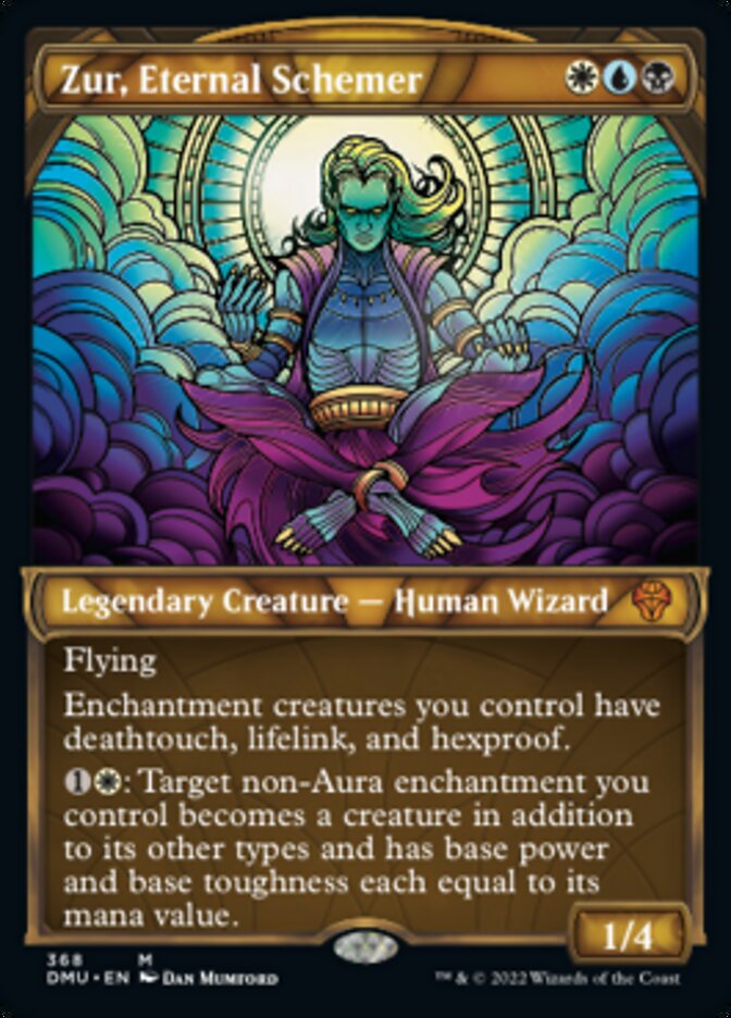 Zur, Eternal Schemer (Showcase Textured) [Dominaria United] | Gear Gaming Bentonville