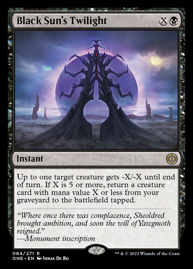 Black Sun's Twilight [Phyrexia: All Will Be One] | Gear Gaming Bentonville