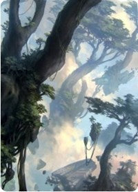 Forest 1 Art Card [Zendikar Rising Art Series] | Gear Gaming Bentonville