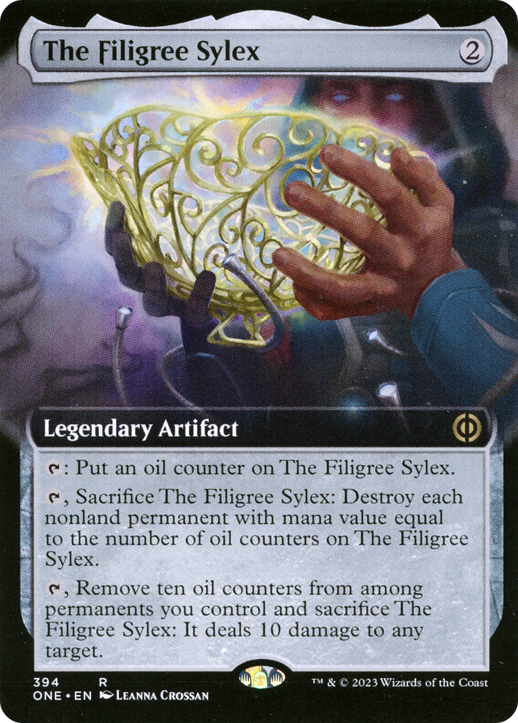 The Filigree Sylex (Extended Art) [Phyrexia: All Will Be One] | Gear Gaming Bentonville