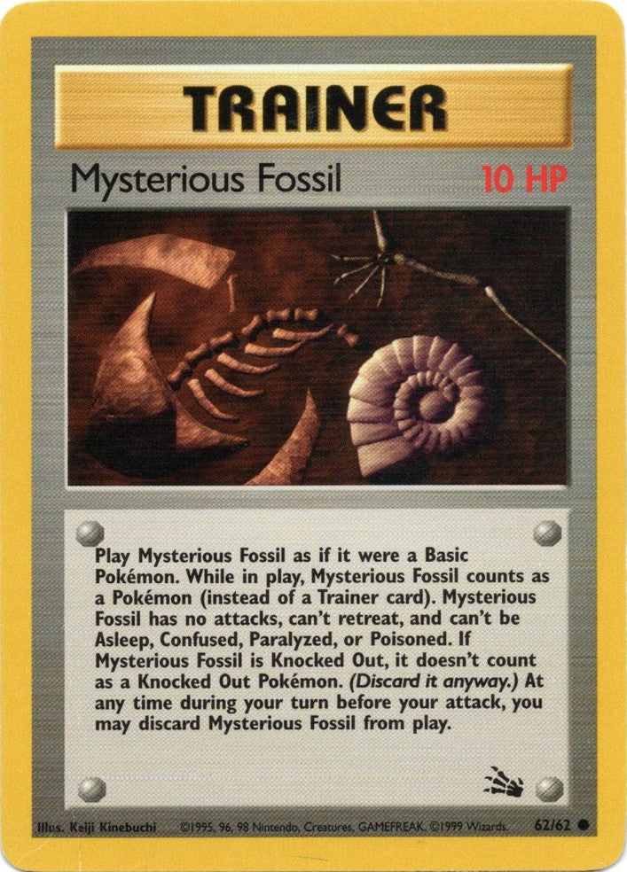 Mysterious Fossil (62/62) [Fossil Unlimited] | Gear Gaming Bentonville