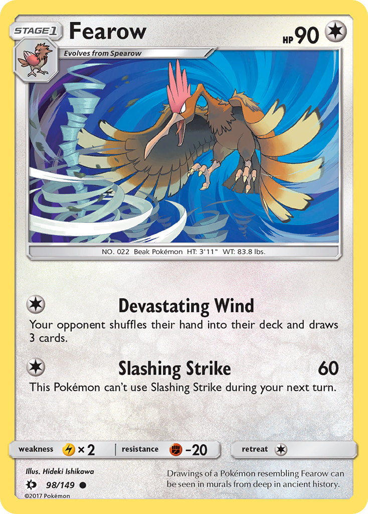 Fearow (98/149) [Sun & Moon: Base Set] | Gear Gaming Bentonville