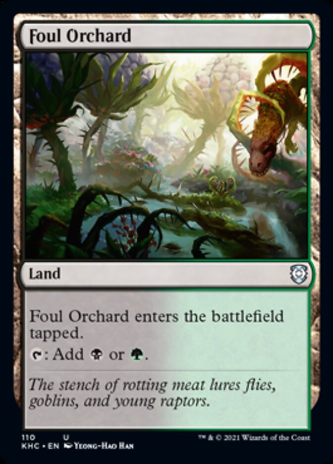 Foul Orchard [Kaldheim Commander] | Gear Gaming Bentonville