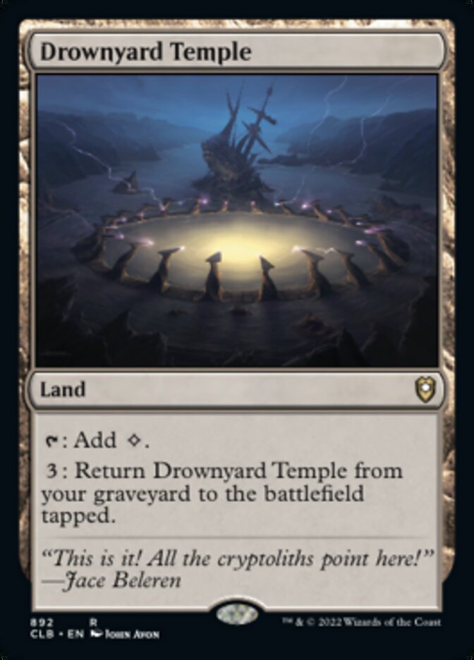 Drownyard Temple [Commander Legends: Battle for Baldur's Gate] | Gear Gaming Bentonville