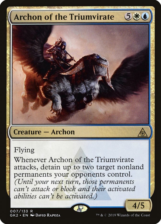 Archon of the Triumvirate [Ravnica Allegiance Guild Kit] | Gear Gaming Bentonville