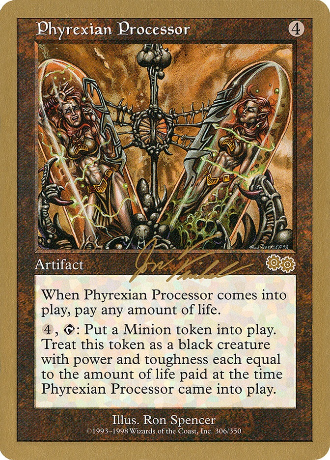 Phyrexian Processor (Jon Finkel) [World Championship Decks 2000] | Gear Gaming Bentonville