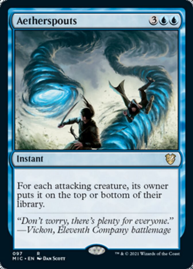 Aetherspouts [Innistrad: Midnight Hunt Commander] | Gear Gaming Bentonville