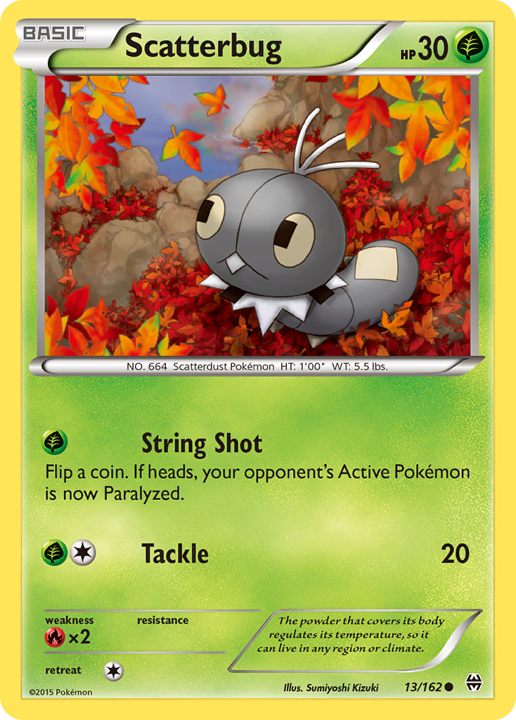 Scatterbug (13/162) [XY: BREAKthrough] | Gear Gaming Bentonville