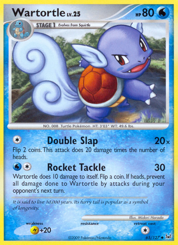 Wartortle (65/127) [Platinum: Base Set] | Gear Gaming Bentonville