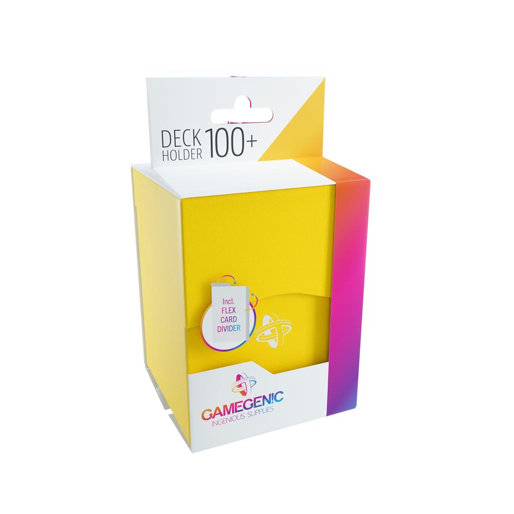 Deck Holder 100+ Card Deck Box: Yellow | Gear Gaming Bentonville