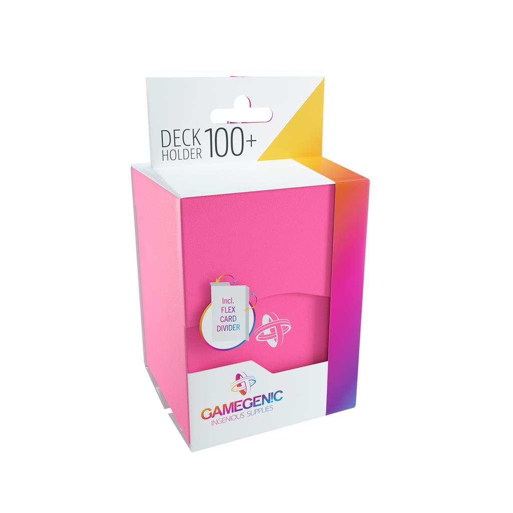 Deck Holder 100+ Card Deck Box: Pink | Gear Gaming Bentonville