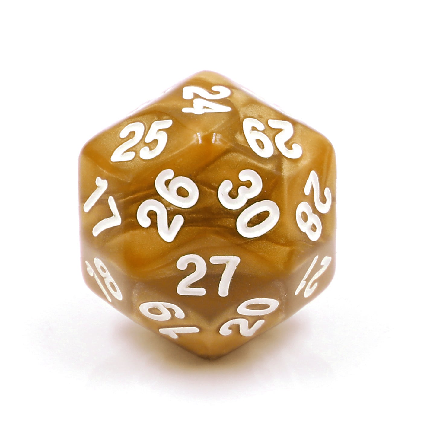 D30 Die Gold Pearl | Gear Gaming Bentonville