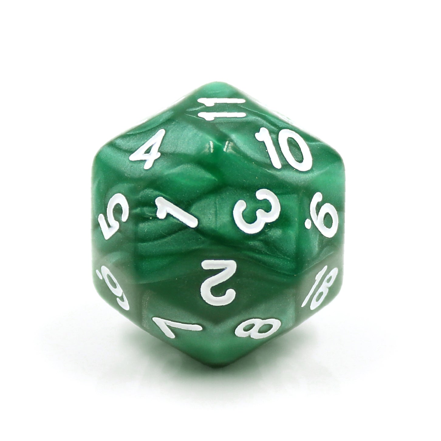 D30 Die Green Pearl | Gear Gaming Bentonville