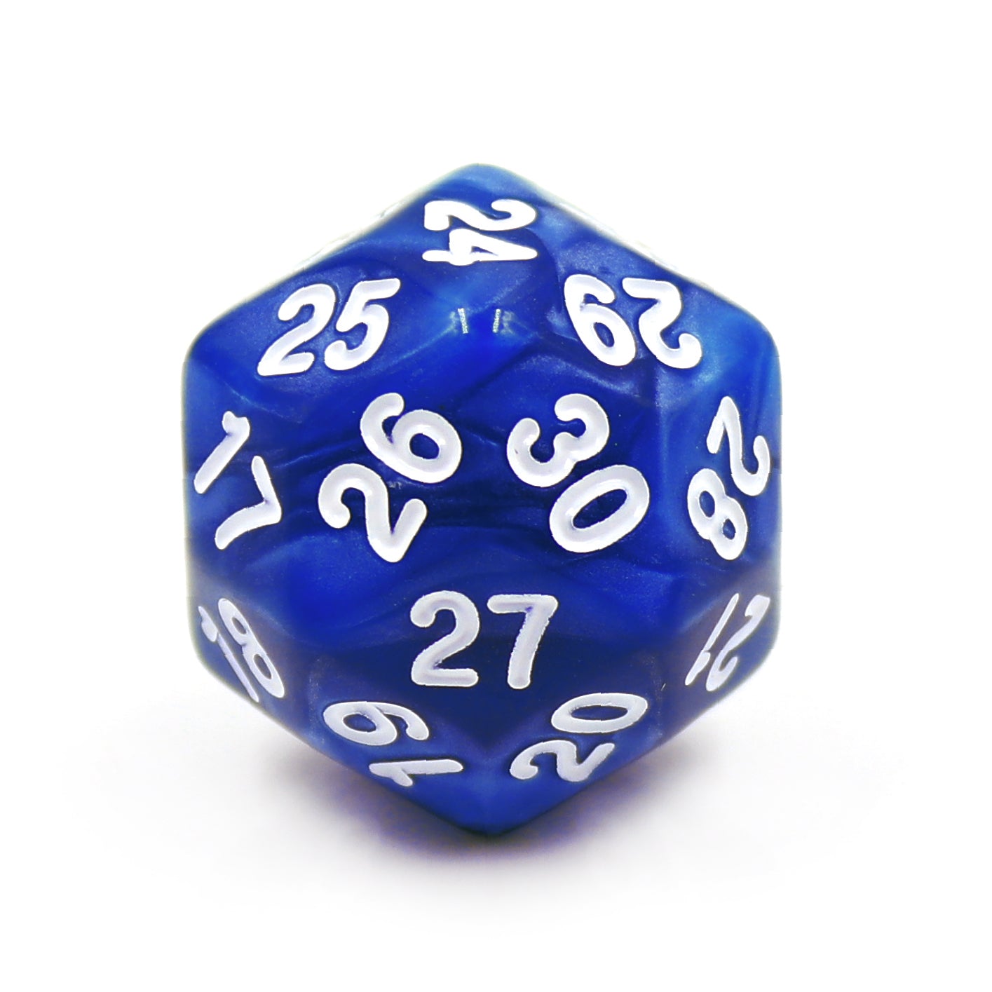 D30 Die  Blue Pearl | Gear Gaming Bentonville