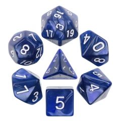 Blue Pearl 7pcs Dice Set | Gear Gaming Bentonville