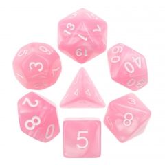 Pink Pearl 7pcs Dice Set | Gear Gaming Bentonville