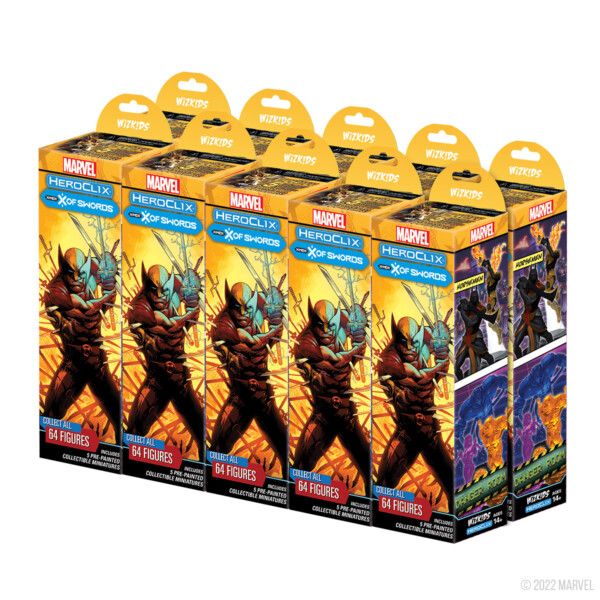 Marvel Heroclix:  X-Men X of Swords Booster Brick | Gear Gaming Bentonville