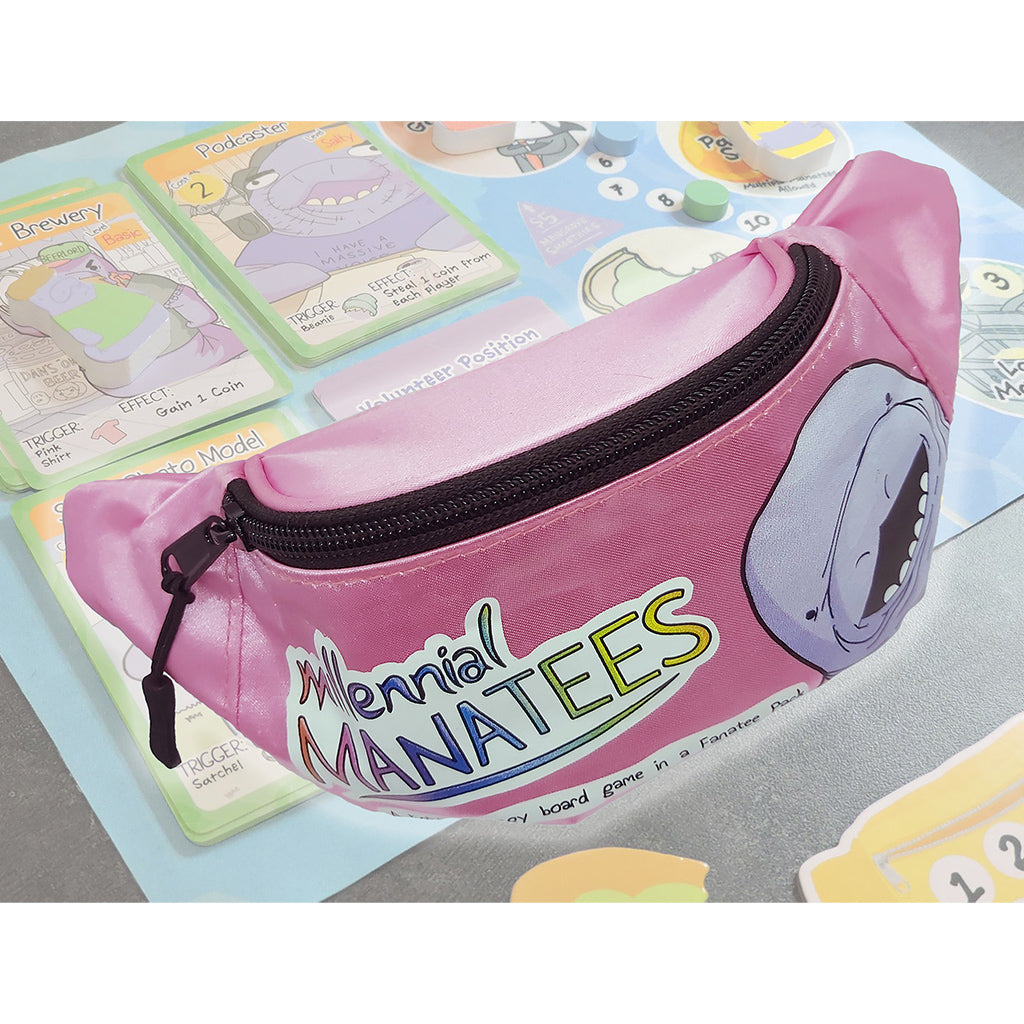 MILLENNIAL MANATEES: BOARD GAME IN A FANATEE PACK | Gear Gaming Bentonville