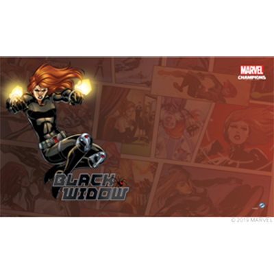 Marvel Champions Game Mat - Black Widow | Gear Gaming Bentonville