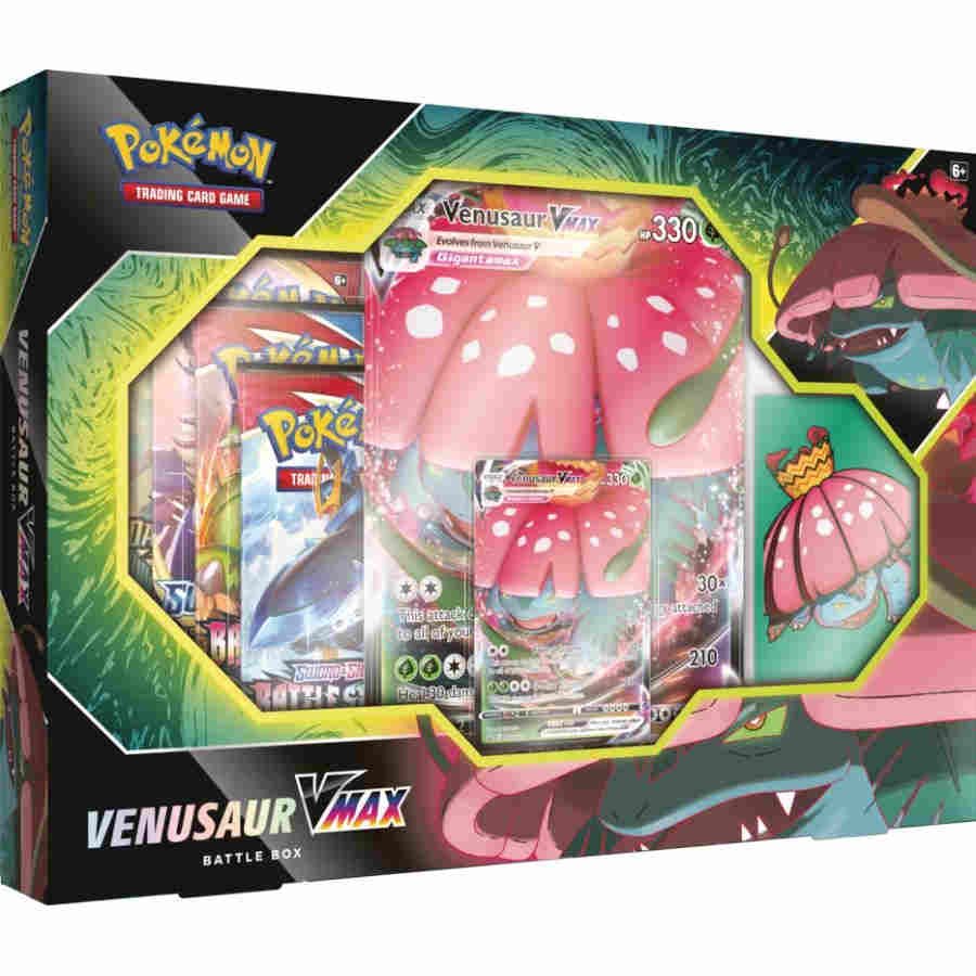 Pokémon TCG: Venusaur VMAX or Blastoise VMAX Battle Box | Gear Gaming Bentonville