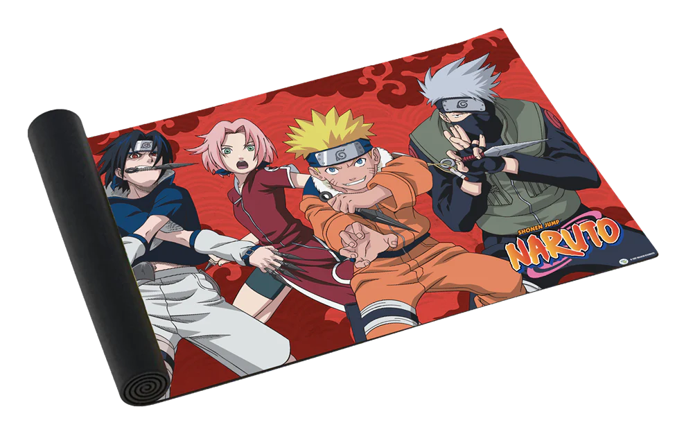 Officially Licensed Naruto Standard Playmat - Kakashi Team | Gear Gaming Bentonville