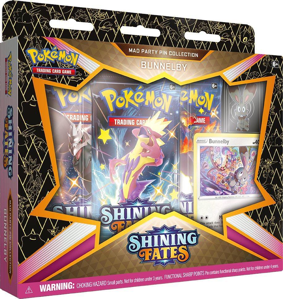 Shining Fates Mad Party Pin Collection [Bunnelby] | Gear Gaming Bentonville