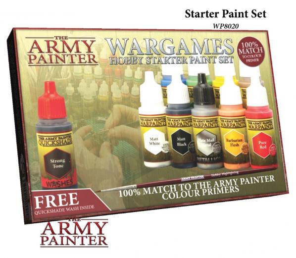 The Army Painter: Wargames Hobby Starter Paint Set | Gear Gaming Bentonville