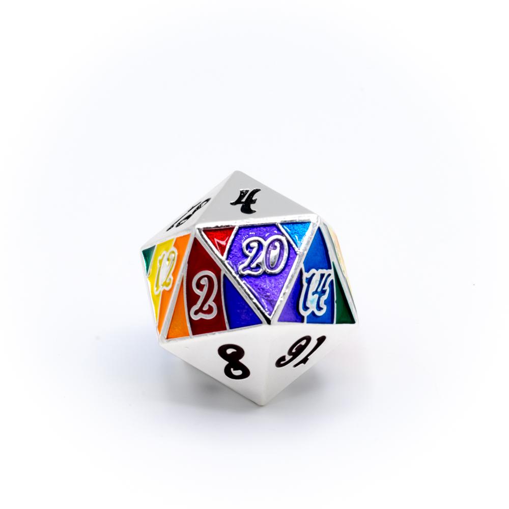 Horizon Dire d20 - Rainbow Pride | Gear Gaming Bentonville