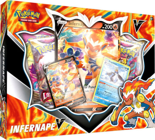 Pokemon Lost Origin Infernape V Box Set: 4 Booster Packs + promos! | Gear Gaming Bentonville