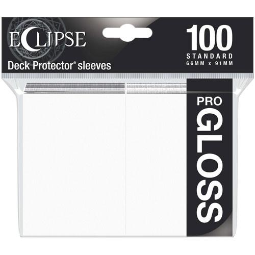 Ultra Pro Regular Eclipse Gloss (100ct) Artic White | Gear Gaming Bentonville