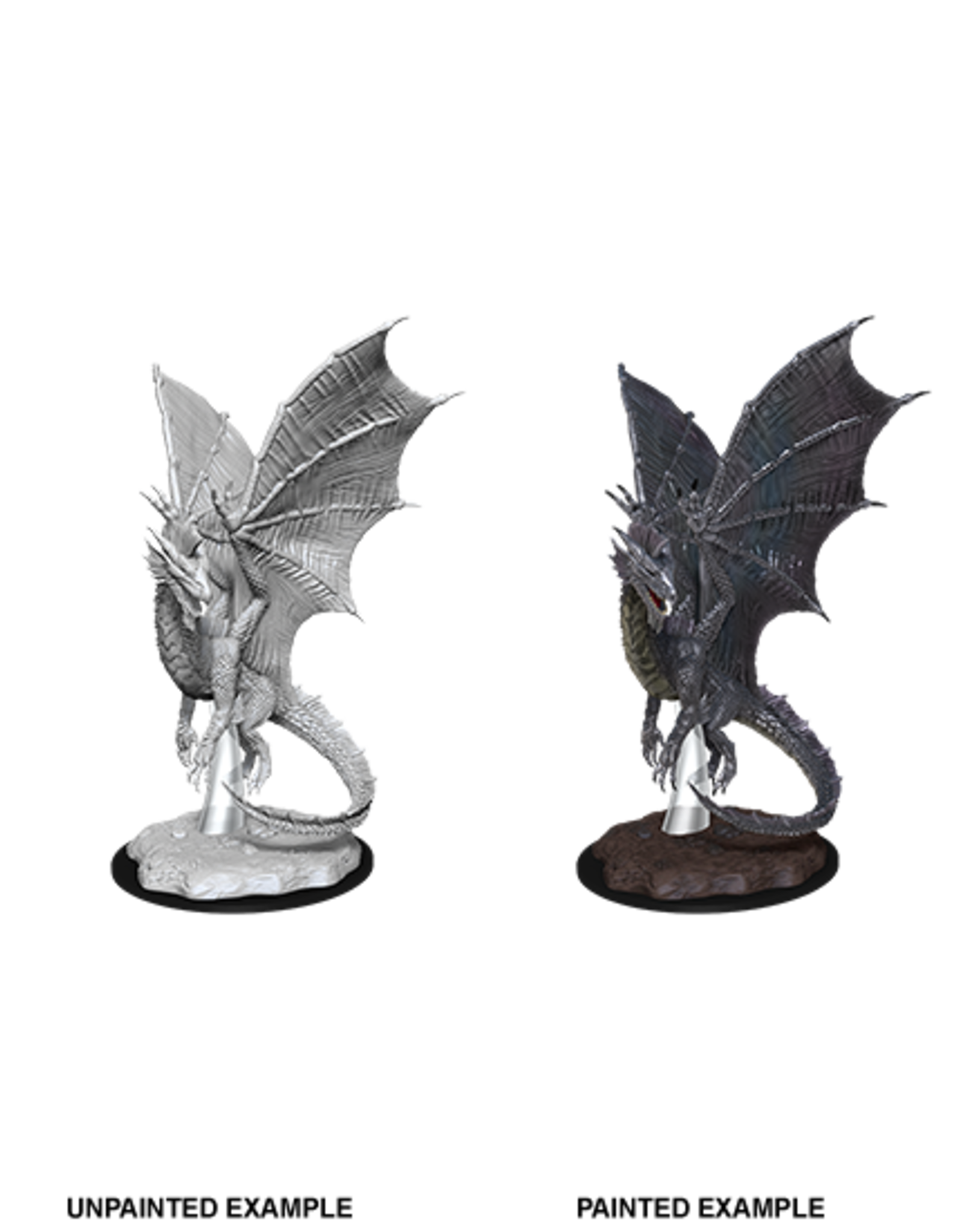 D&D Nolzur'S Marvelous Minatures - Young Silver Dragon | Gear Gaming Bentonville