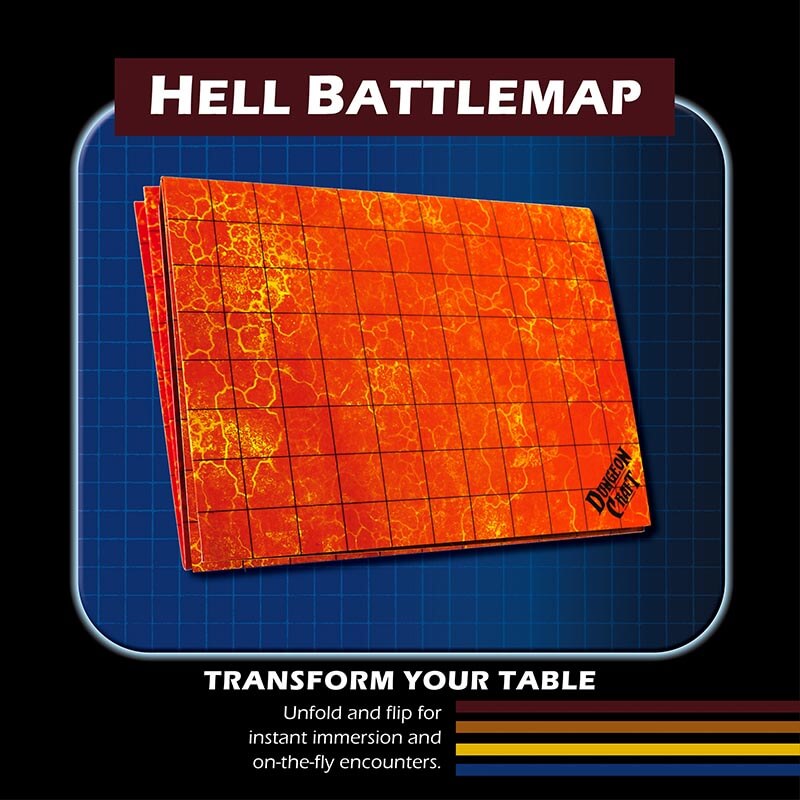 Dungeon Craft Battlemaps:  Hell Pack | Gear Gaming Bentonville