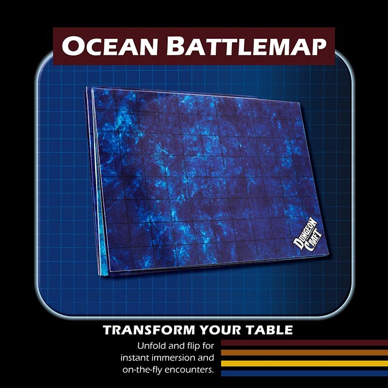 Dungeon Craft Battlemaps:  Ocean Pack | Gear Gaming Bentonville