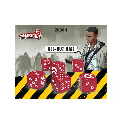 Zombicide 2nd Edition: All-Out Dice Pack | Gear Gaming Bentonville