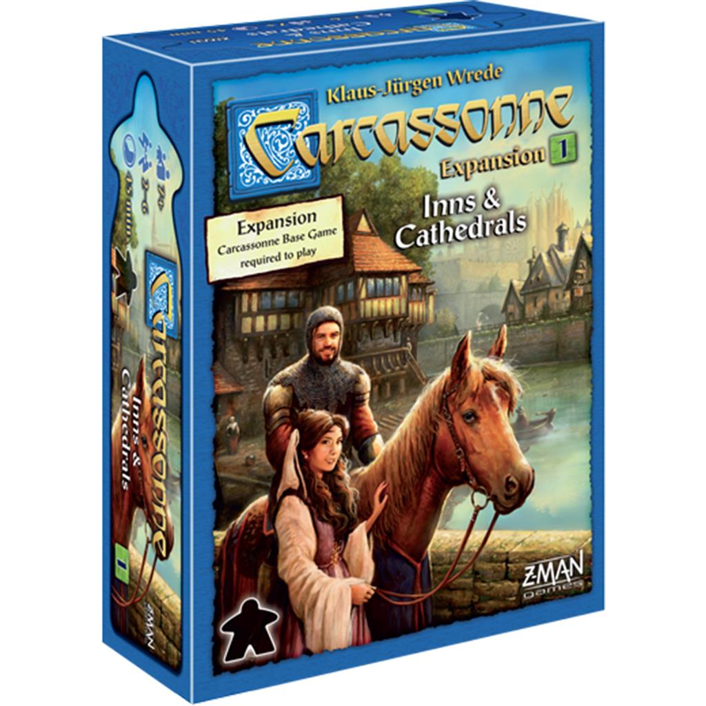 Carcassone Expansion 1:  Inns & Cathedrals | Gear Gaming Bentonville