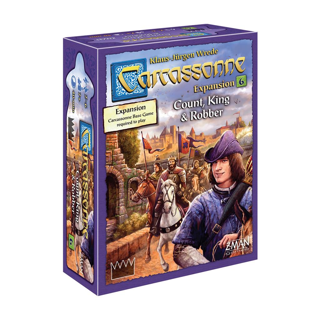 Carcassone Expansion 6:  Count, King & Robber | Gear Gaming Bentonville