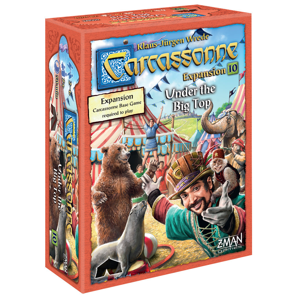 Carcassone Expansion 10:  Under the Big Top | Gear Gaming Bentonville